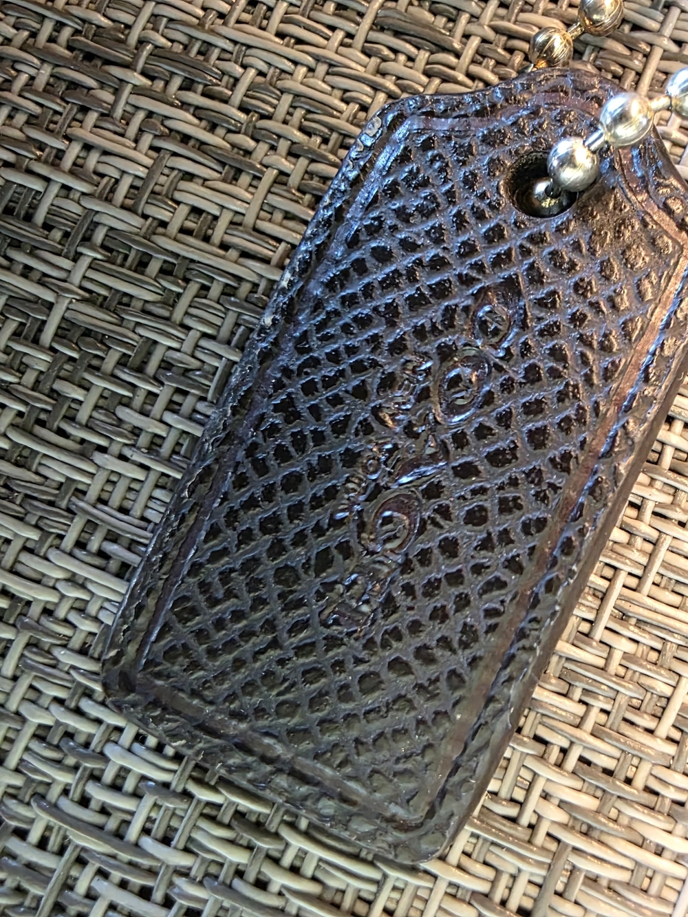 COACH Leopard Print Wristlet Pouch - Picture 4 of 7